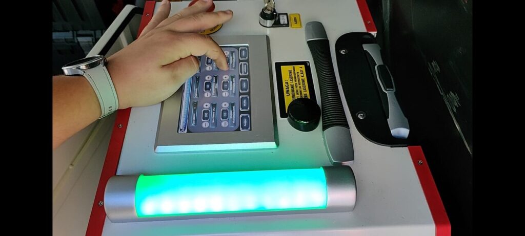 czyszczenie laserowe